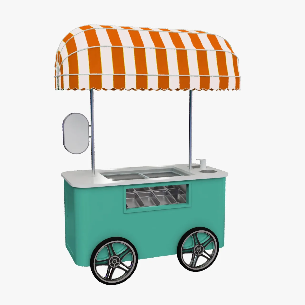 Freezer Ice Cream Cart Electric Carts For Ice Cream Mobile Beer Ice Cream Cart