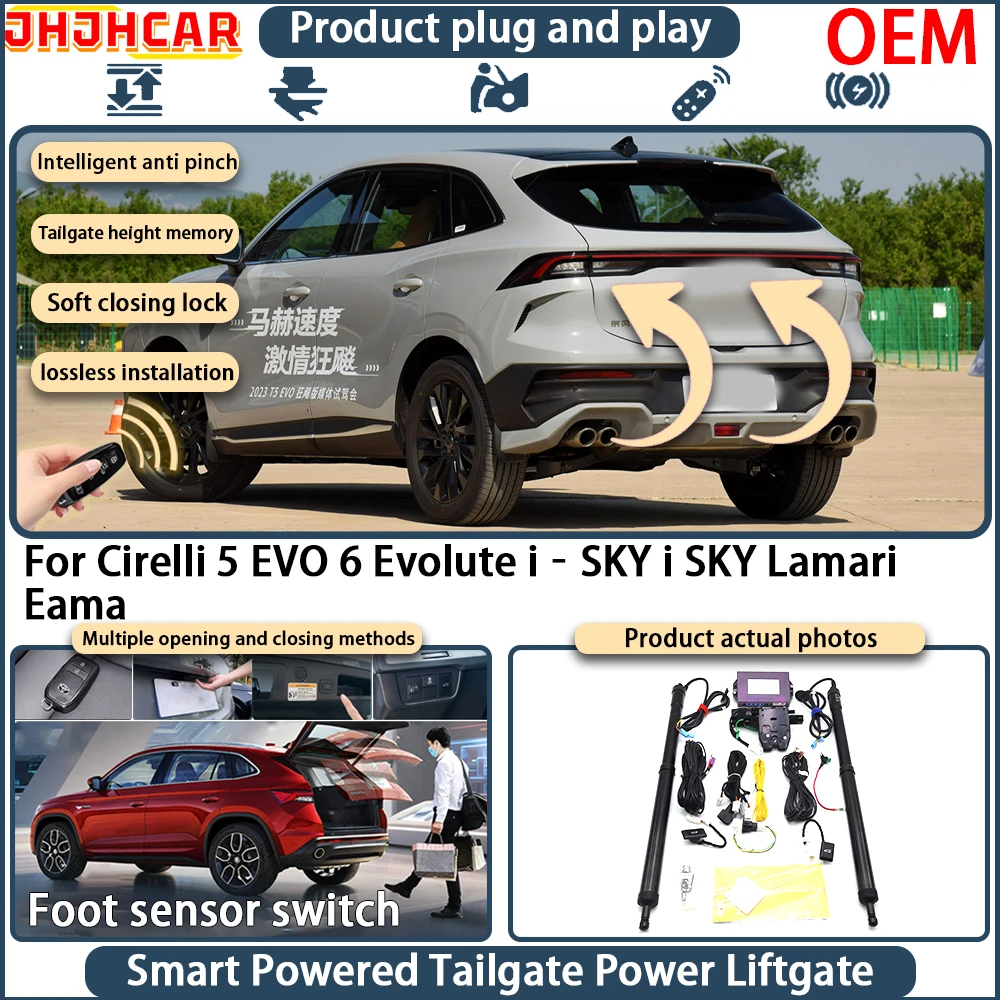 OEM Smart Electric Powered Tailgate For Cirelli 5 EVO 6 Evolute i‑SKY i SKY Lamari Eama Power Liftgate System Key Remote Lift