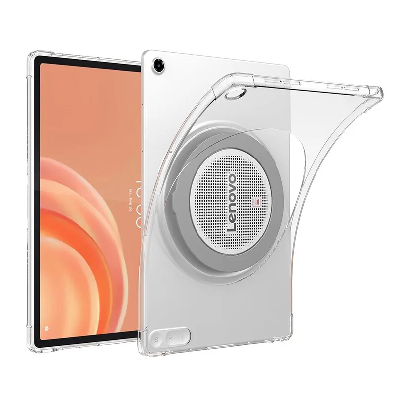 For Lenovo Tab Plus Gen 2 2026 Case 12.1inch TB355FU Airbag Clear Soft Silicone Cover funda Lenovo Tab Plus Gen2 12.1