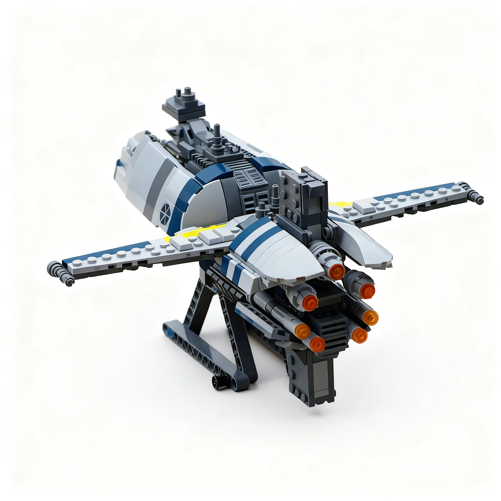 737pcs MOC Star Battle Ultimate Collector Series Munificent-Class Star Frigate C-9979 Landing Craft Model Building Blocks Toy