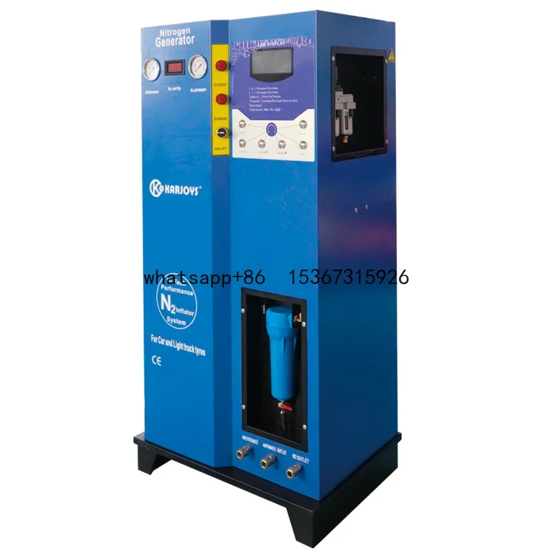 a Nitrogen Tyre Tire Inflator Machine for Repairing Cars