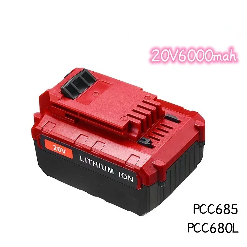 

6000mAh для кабеля Портера PCC601 PCC620LB PCC640 PCC670B PCC680L PCC682L PCC685 PCC710B PCC772B 20V батарея для электроинструментов