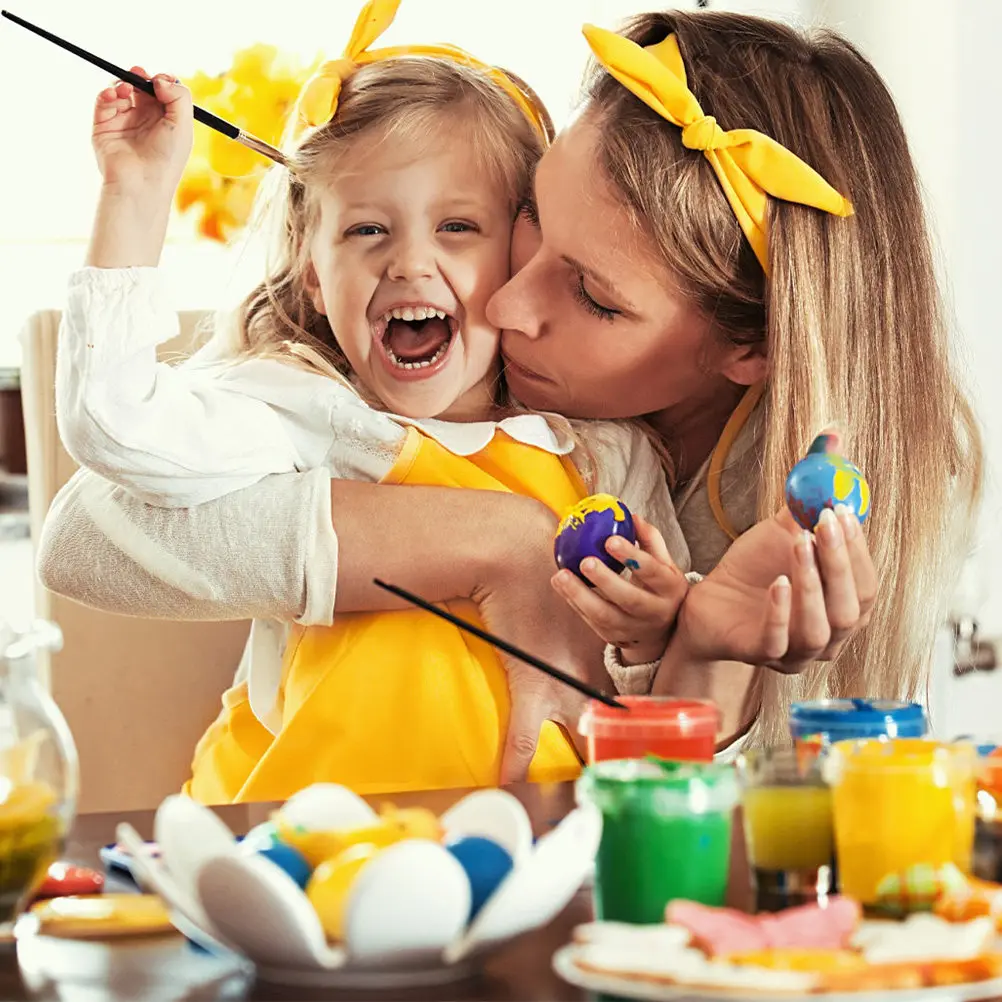 

25 шт. Удобные в работе пластиковые заготовки для пасхальных яиц, подвески для DIY-творчества, росписи граффити, декора и оформления пасхальных вечеринок