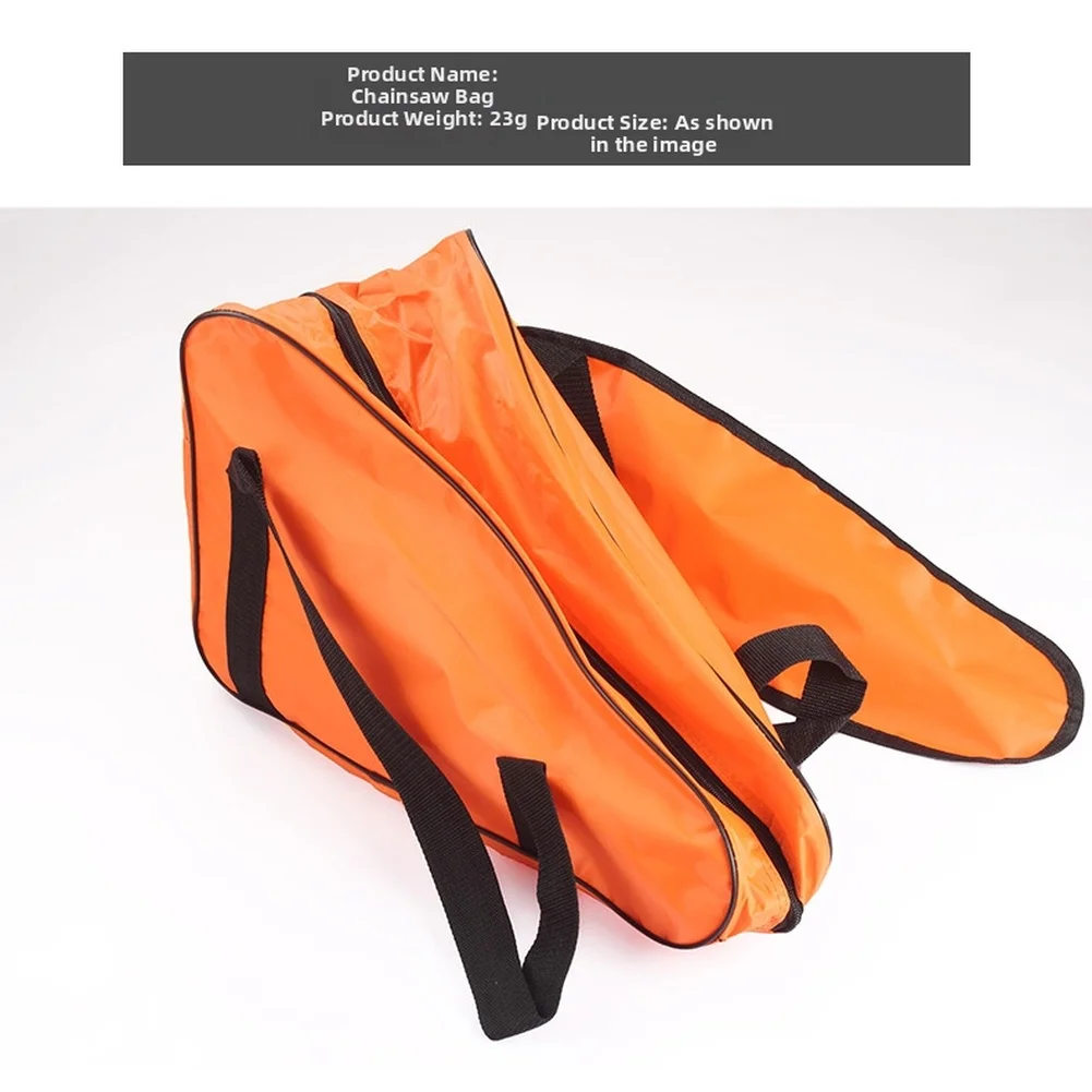 Chainsaw Carry Case Built from Oxford Cloth for 20 Inch Gas Units with Streamlined Shape and Consistent Integrity