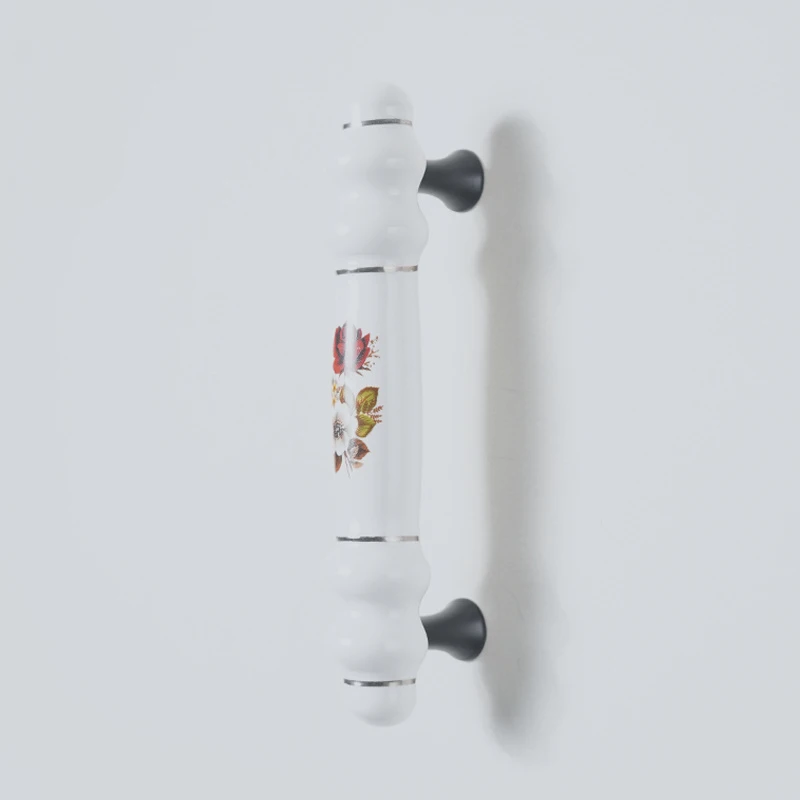 Zinc Alloy Round Ring Pull for Drawer Vintage Cabinet Handles Retro Kitchen Accessories Antique Furniture Hardware Single Hole