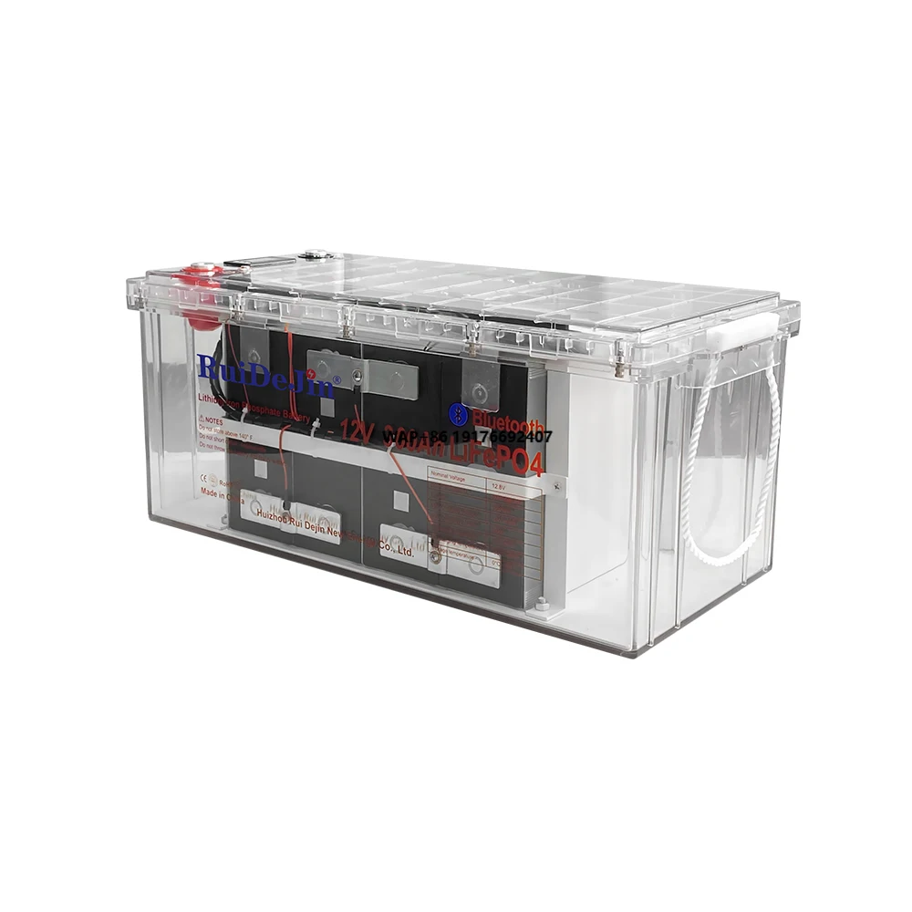 

New 12V 100Ah 200Ah 280Ah 300Ah Lifepo4 Battery 12.8V 24V 48V Lithium Iron Phosphate Battery Built-In Bms For Solar Boat No Tax