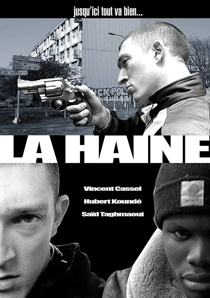 Movie La Haine (1995) The Hate Poster Prints Wall Sticker Home Decor