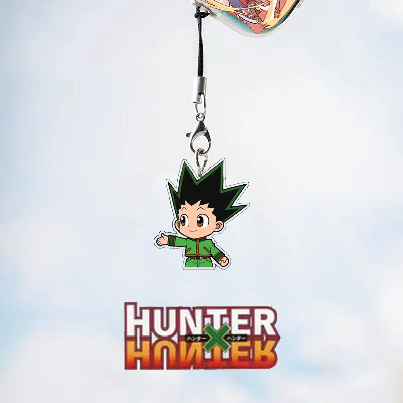 انمي ياباني هنتر x هنتر الشكل غون Freecss كيلوا زولديك نمط لطيف الاكريليك ملحقات الهاتف المحمول ألعاب الديكور