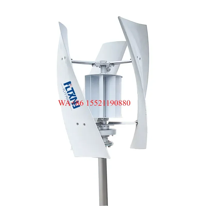WMWMNU Vertical Axis Wind Turbine 500W 800W 1KW 2KW 3KW 20KW 100KW 12V 24V 48V 96V Home Windmill Generator