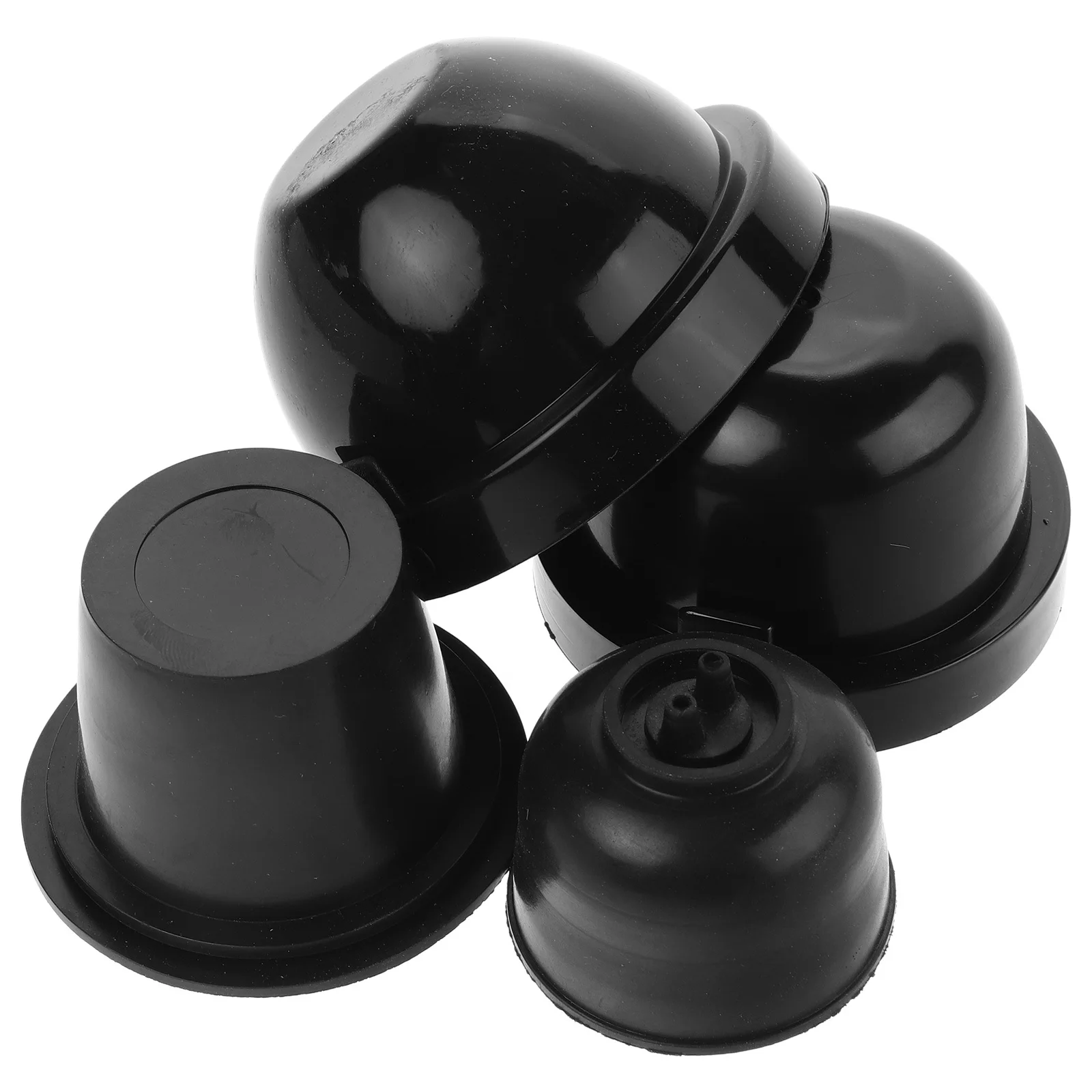 

4pcs Car Headlight Covers Auto Headlight Protector Durable Dustproof Waterproof Universal Fit For Suv Truck Vehicle Exterior