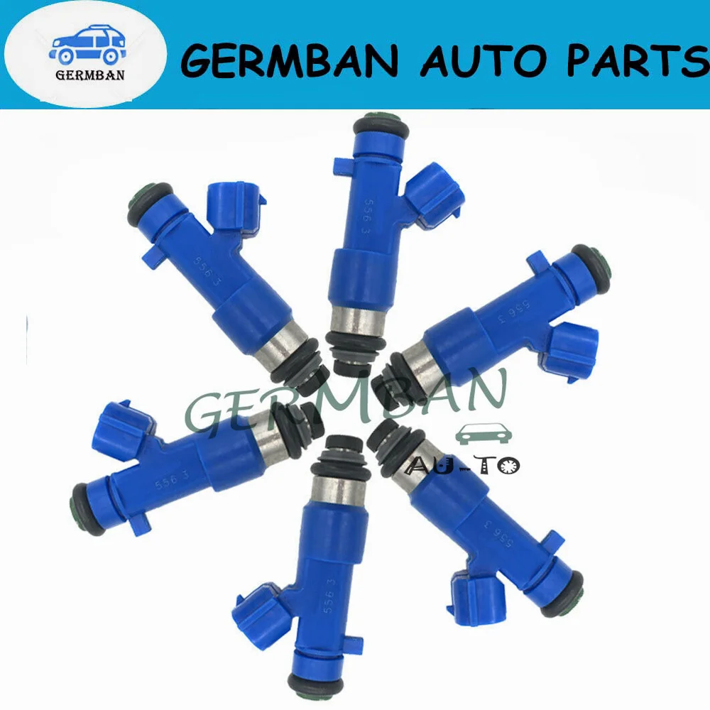 New Manufactured 6Pcs Fuel Injectors 16600-38B0A 16600-JF00A 16600JF00A For Nissan 350Z Z33 370Z Z34 GTR Skyline Stagea RB25DET