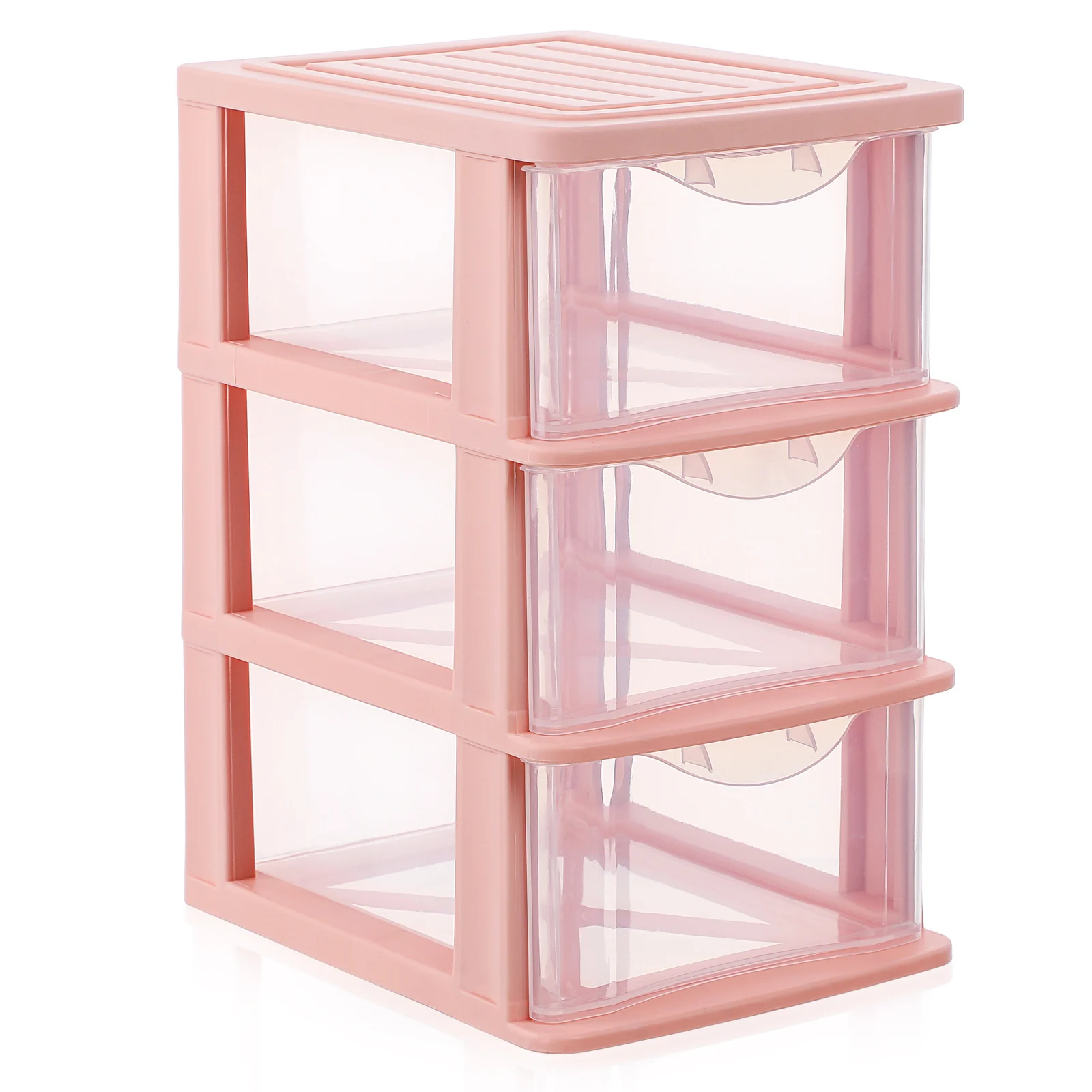 

1Pcs Makeup Storage Case Drawer Type Desktop Organizer Box Transparent PP Container for Cosmetics Skincare and Small Sundries