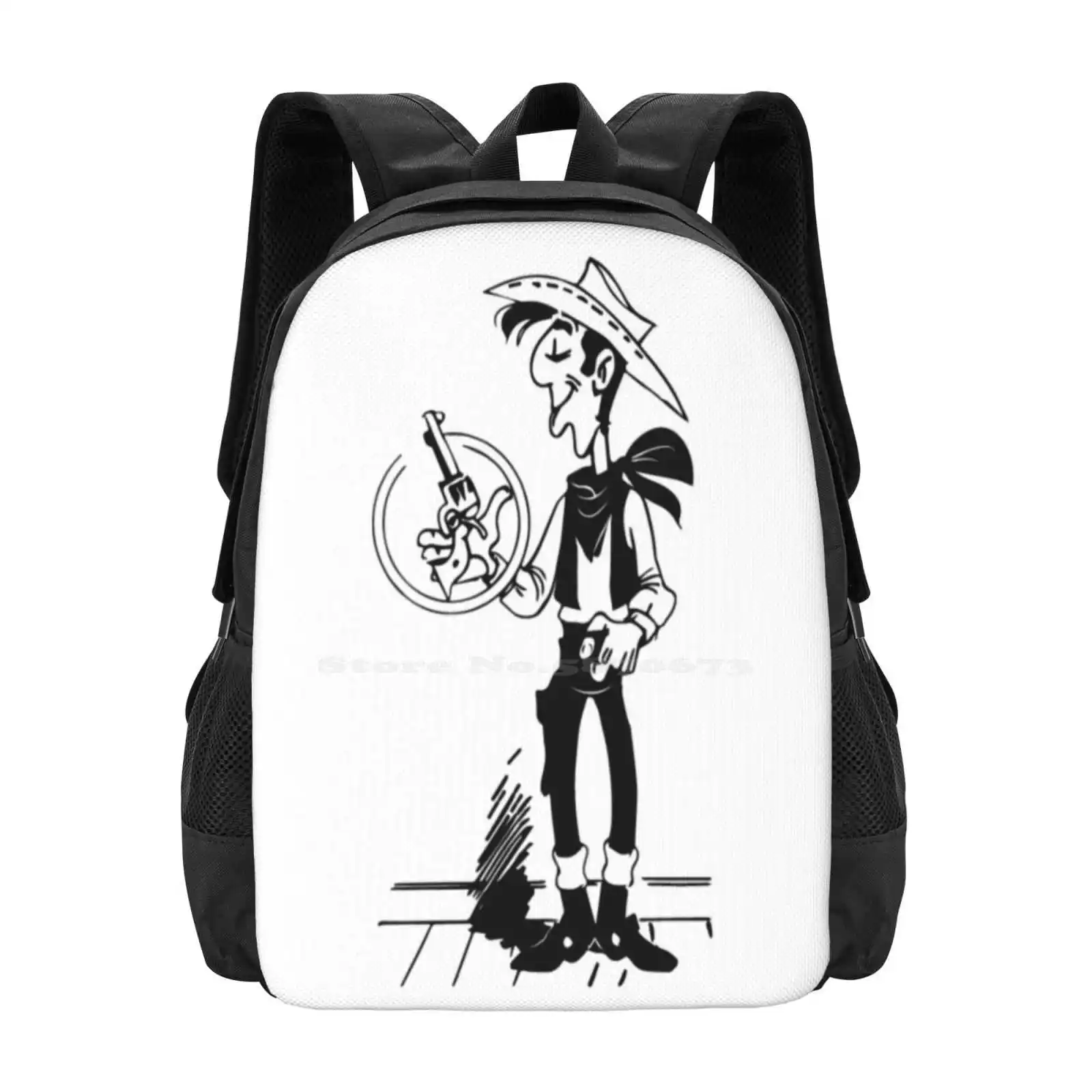 Lucky Luke Hot Sale Schoolbag Backpack Fashion Bags Lucky Luke