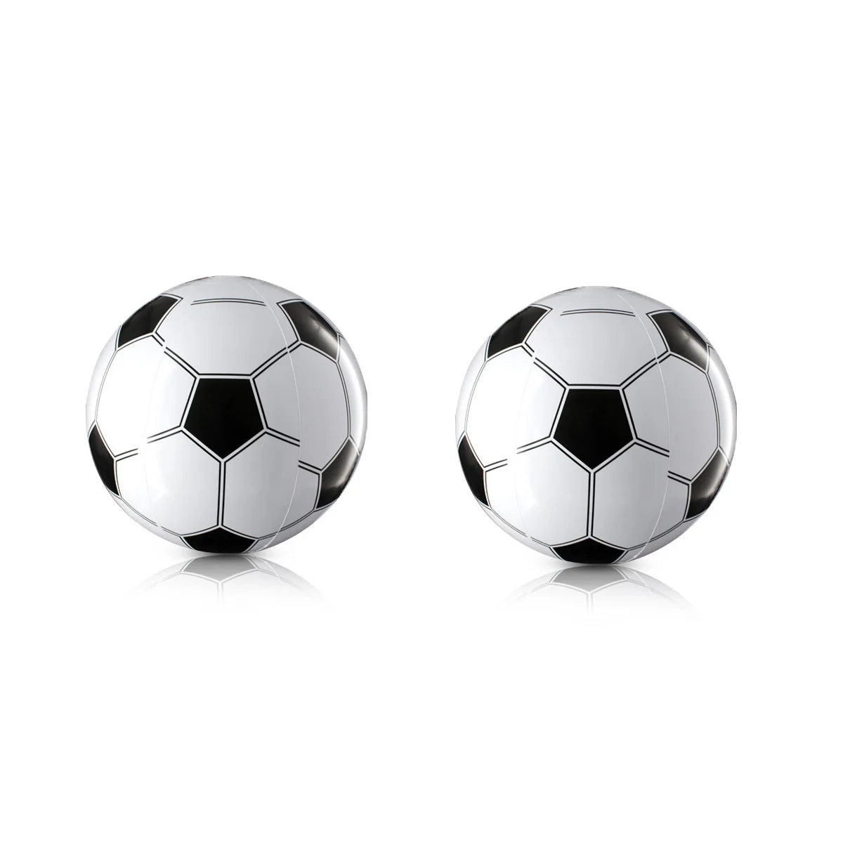 6 pçs bolas infláveis para bola de futebol decoração crianças decorações seguras brinquedos festa jogo pvc bola de futebol jogos temáticos