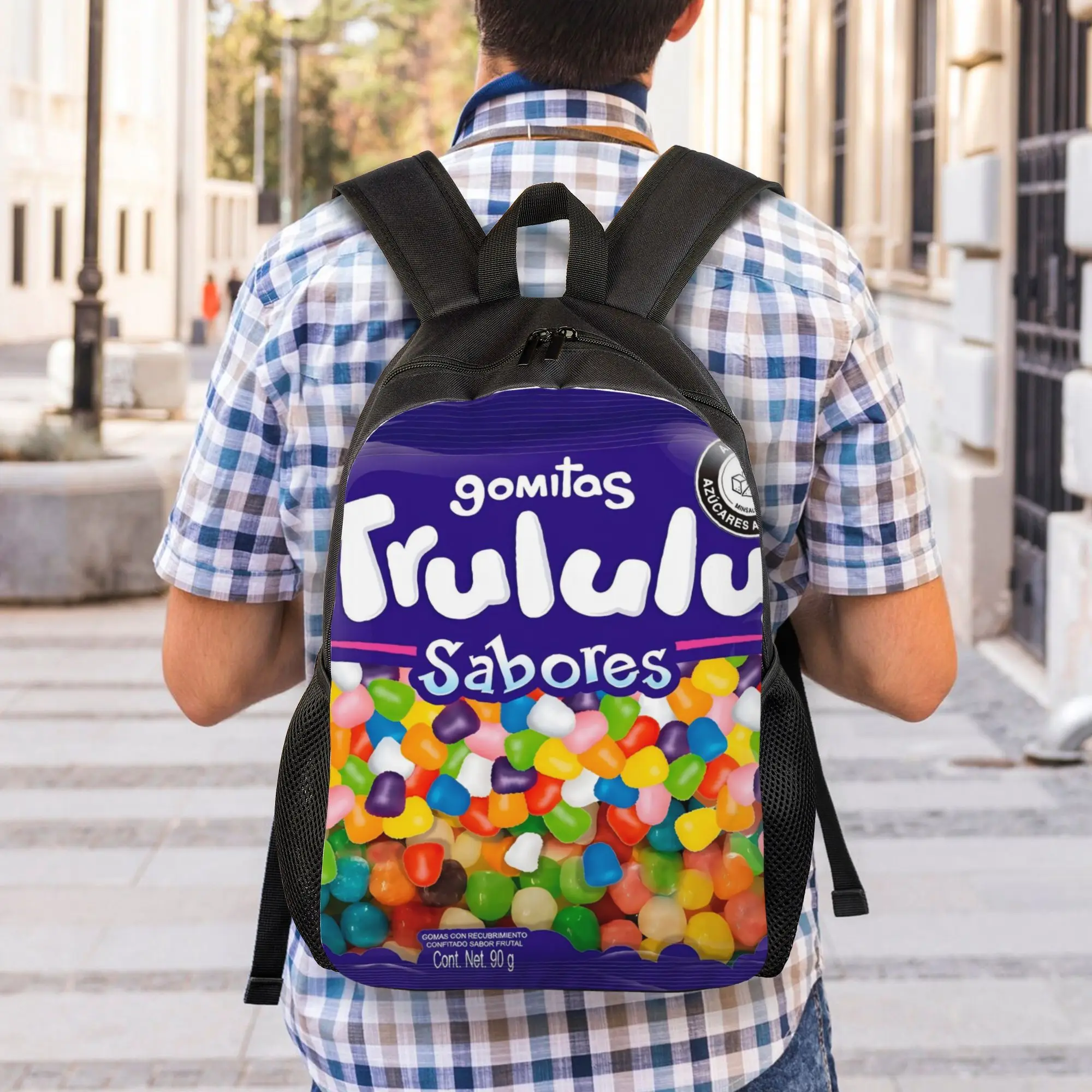 Back to school season Trululu 6 Schoolbag  Students Multi-Function Backpack