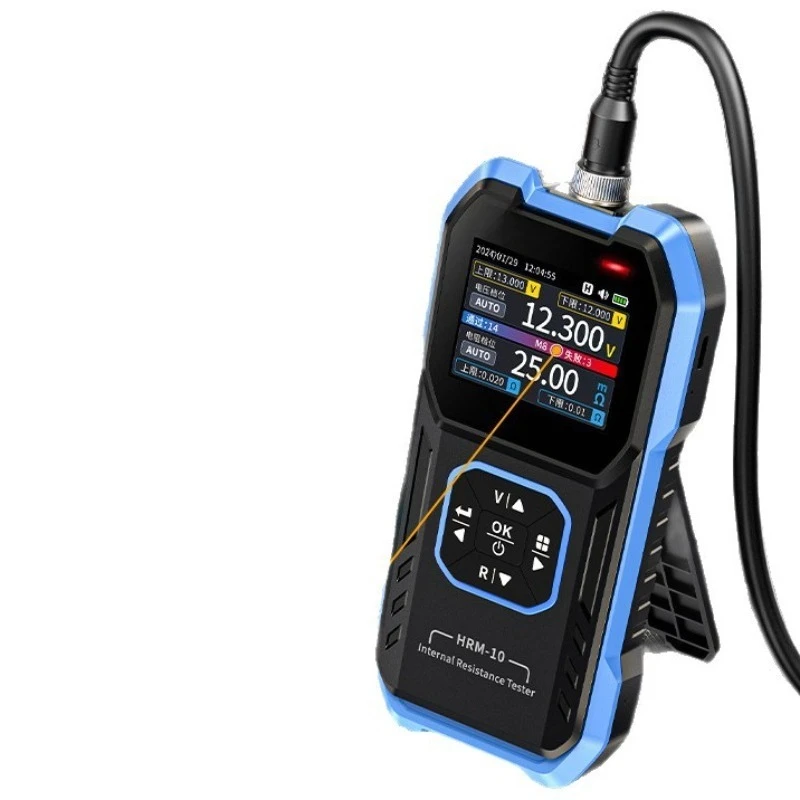 For HRM-10 Lithium Battery Internal Resistance Meter High Precision Voltage Resistance Meter 18650 Battery Internal Resistance
