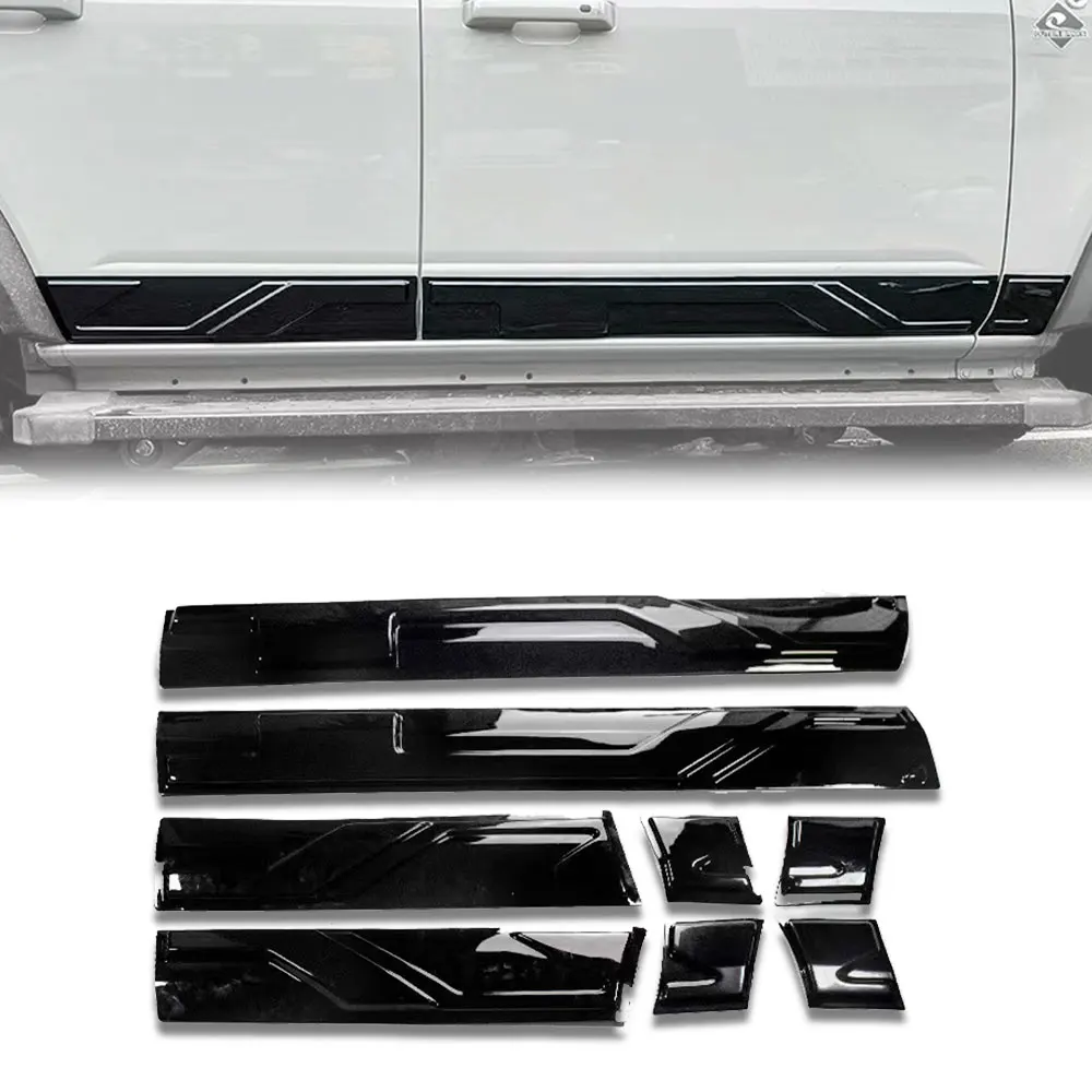 Car Door Sill Plate Protector Sticker Decorative For Ford Bronco 2021+ Door Entry Guard Door Threshold Strip