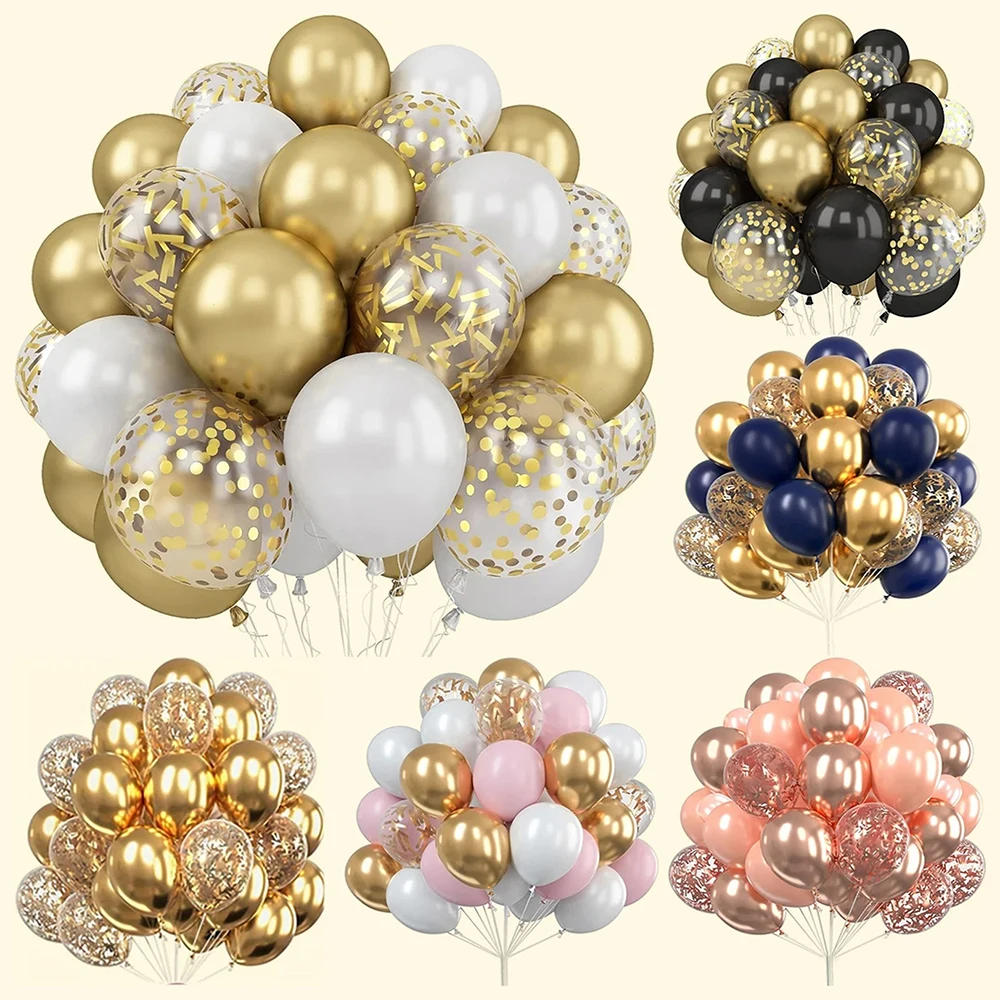 30pcs Colorful Sparkle Balloon Set Theme Party Birthday Scene Decoration Balloon