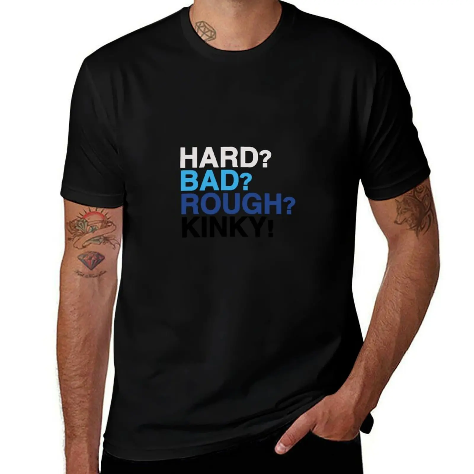 Hard, Bad, Rough, Kinky - Dear Evan Hansen T-Shirt Lightweight Cooling Short Sleeve Tee T-Shirt