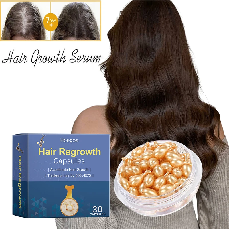 

Moroccan Hair Care Oil Capsules Nourishing Smoothing Moisturizing Damaged Hair Loss Treatment Fast Hair Growth Serum Products