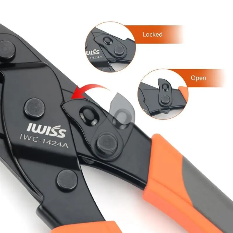 Non Insulated Open Barrel Terminal Crimp Tool Wire Crimper for Molex for Delphi