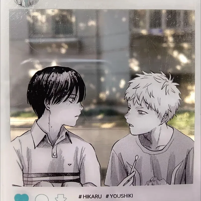 أنيمي الصيف هيكارو يموت هيكارو إندو تسوجيناكا يوشيكي تأثيري حلية بطاقة شفافة الاكريليك الشكل ملحق الدعائم