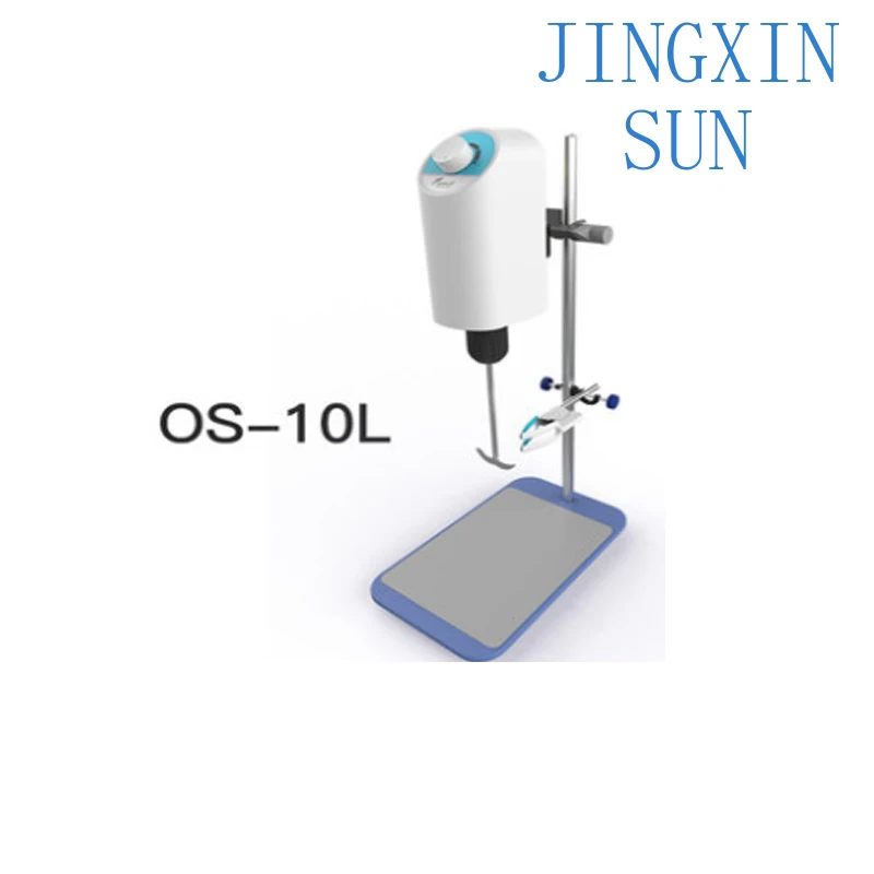 10L 20L Cantilever Type Homogenizer Laboratory Stirrer Powerful Electric Lab Mixer Overhead Stirrer 110V/220V 200-3000RPM 10L 20