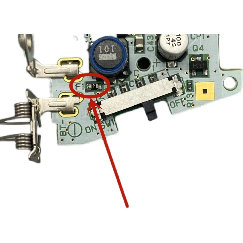 High quality F1  Motherboard fuse Repair For GBA For GBP game console Accessories Replacement