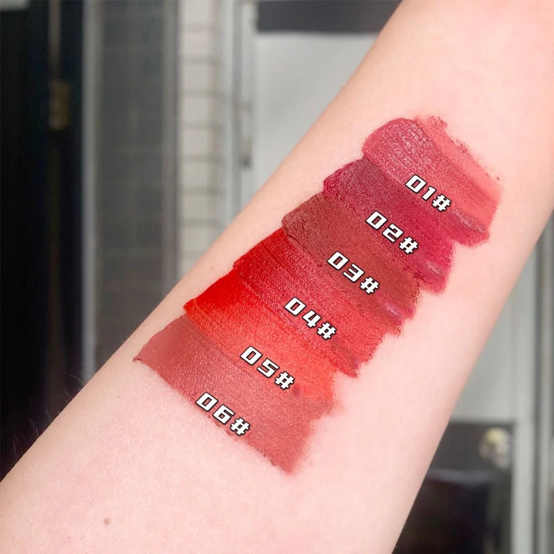 HERORANGE Rossetto Opaco Vellutato Lunga Durata Impermeabile Non Macchia Gloss Labbra Setoso Morbido Effetto Nebbia Cosmetici per il Trucco