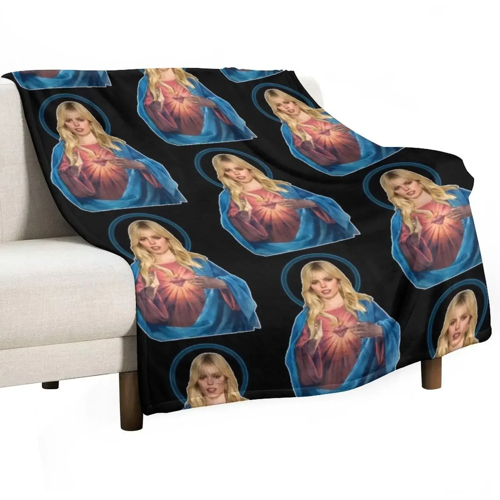 

renee-rapp-jesus Throw Blanket manga Luxury Blankets