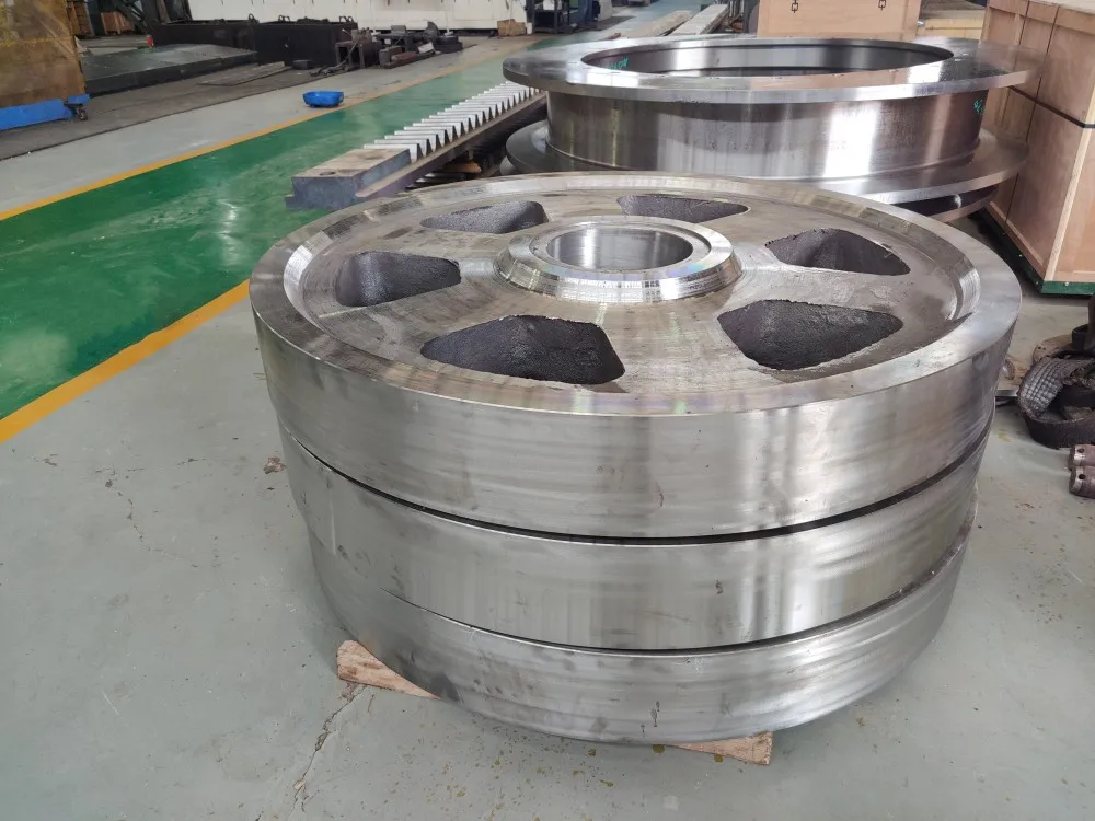 Customize Large Gear Wheel Heavy Transmission Gear Parts Casting Large Gear Wheel