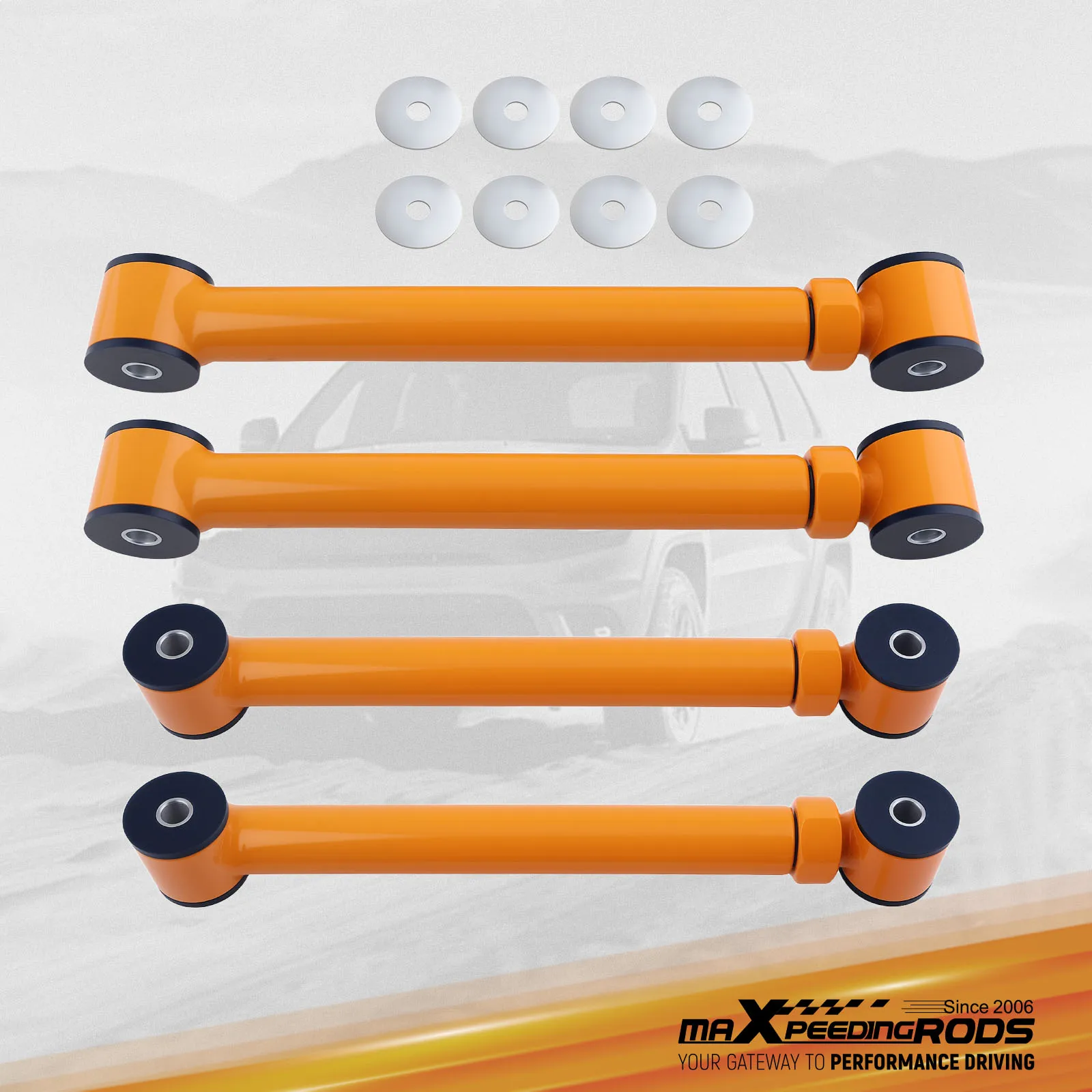 

Adjustable Front Control Arm Set 0-6'' inch Lift for Dodge Ram 3500 1994-2012