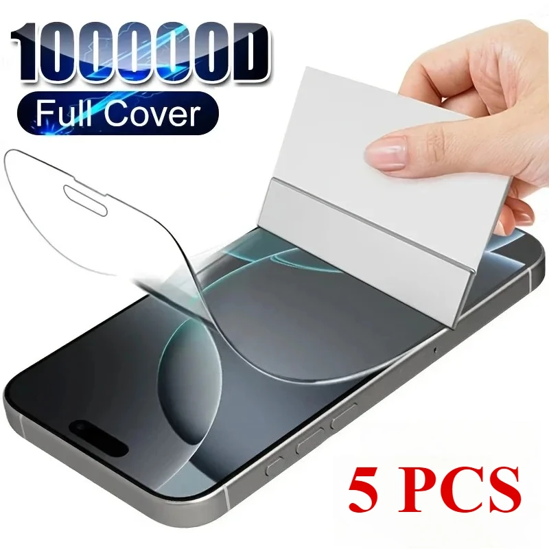1-5PCS Soft Silicone Hydrogel Film For Samsung Galaxy S26 Ultra S25 S24 S23 FE S22 Plus Full Cover Screen Protector