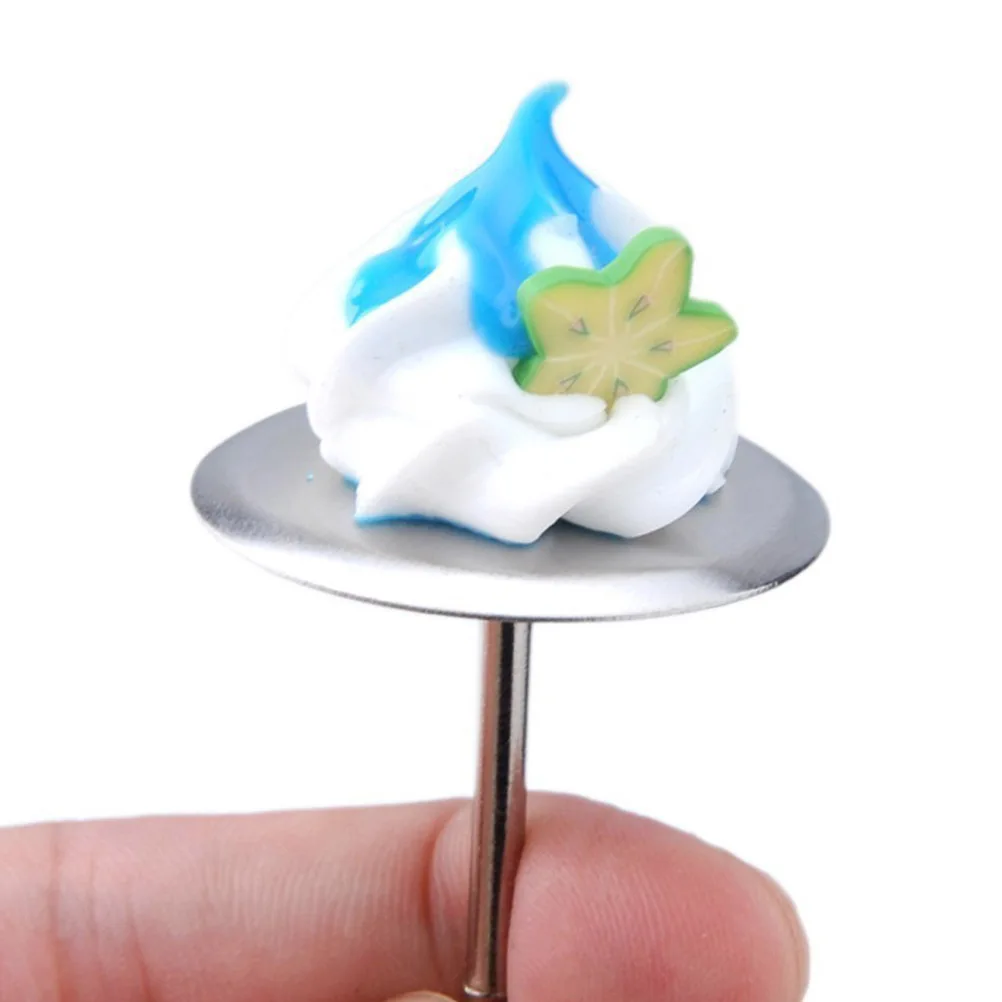 

10Pcs Cake Flower Nails Stainless Steel Reusable Baking Decoration Tools for DIY Cupcake Pie Biscuit Decor Creative Baking