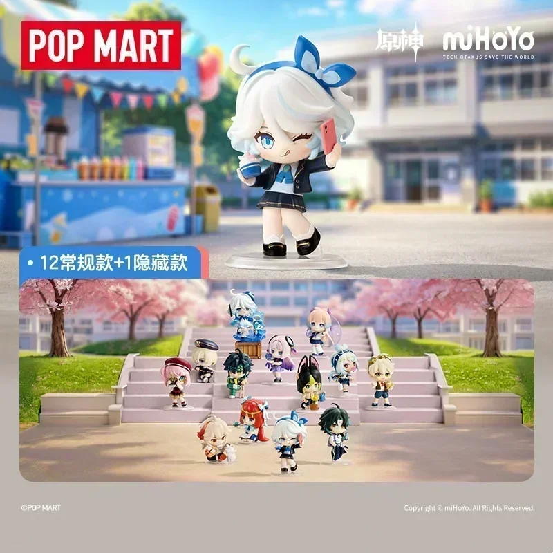 POP MART Genshin Impact Academy Light & Shadow Poetry Series Mystery Blind Box Ornament Figuren Sammlerstücke Spielzeug