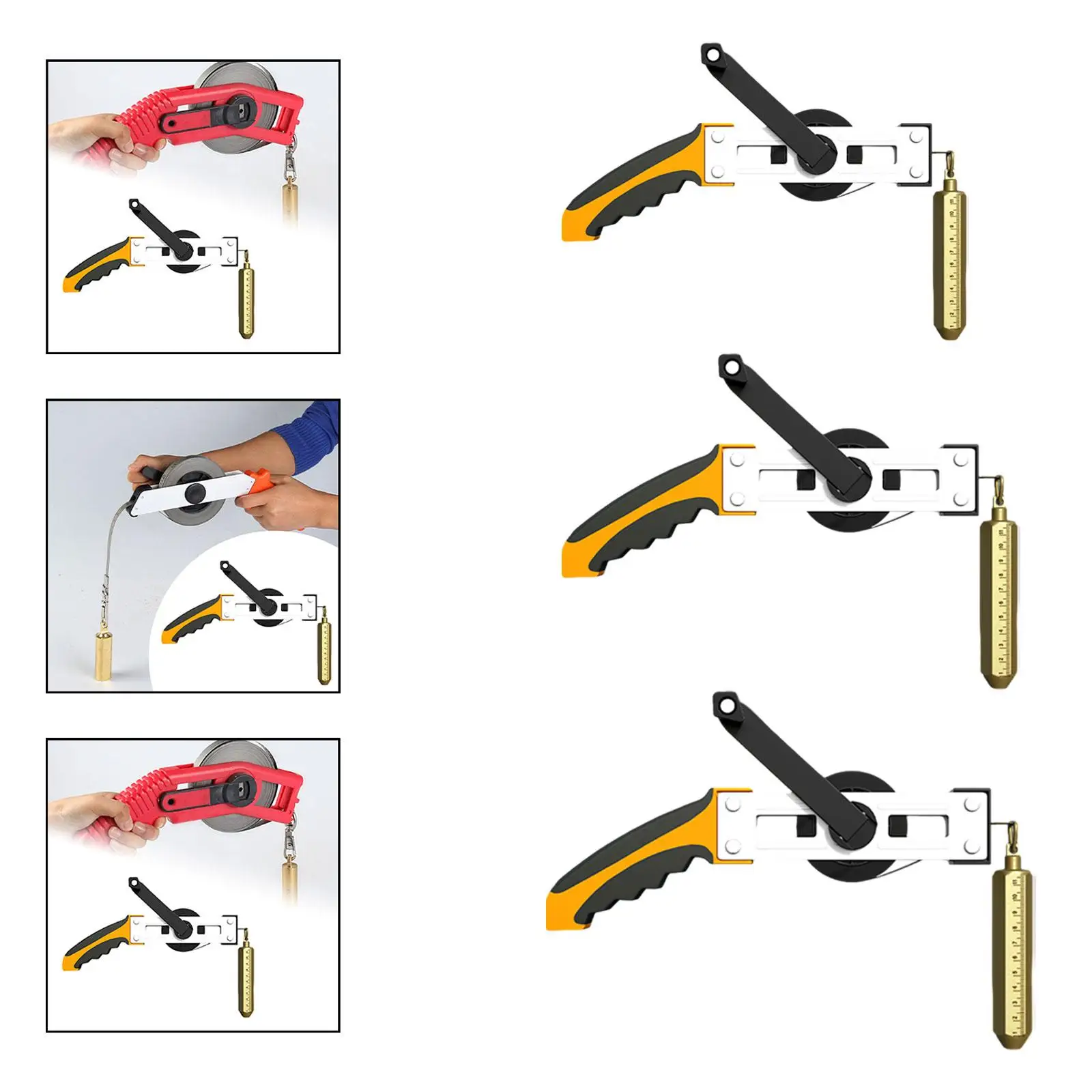 

Sounding Tape Measure Measuring Ruler Liquid Containers Oil Gauging Tape