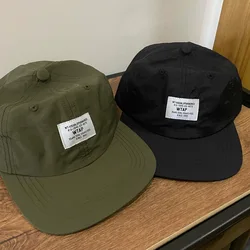 The new WTAPS Day Series lightweight breathable quick-drying outdoor flat brim Cap Summer sunblock baseball cap for men