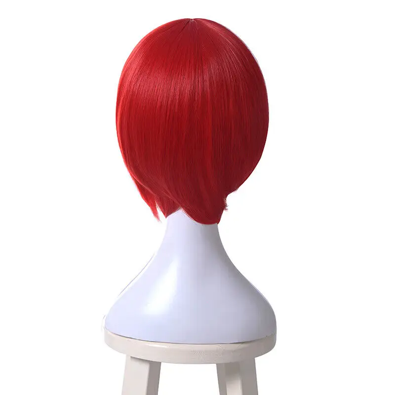 Ancient Magus Bride Chise Hatori Wig Cosplay rambut pendek merah Wig sintetis