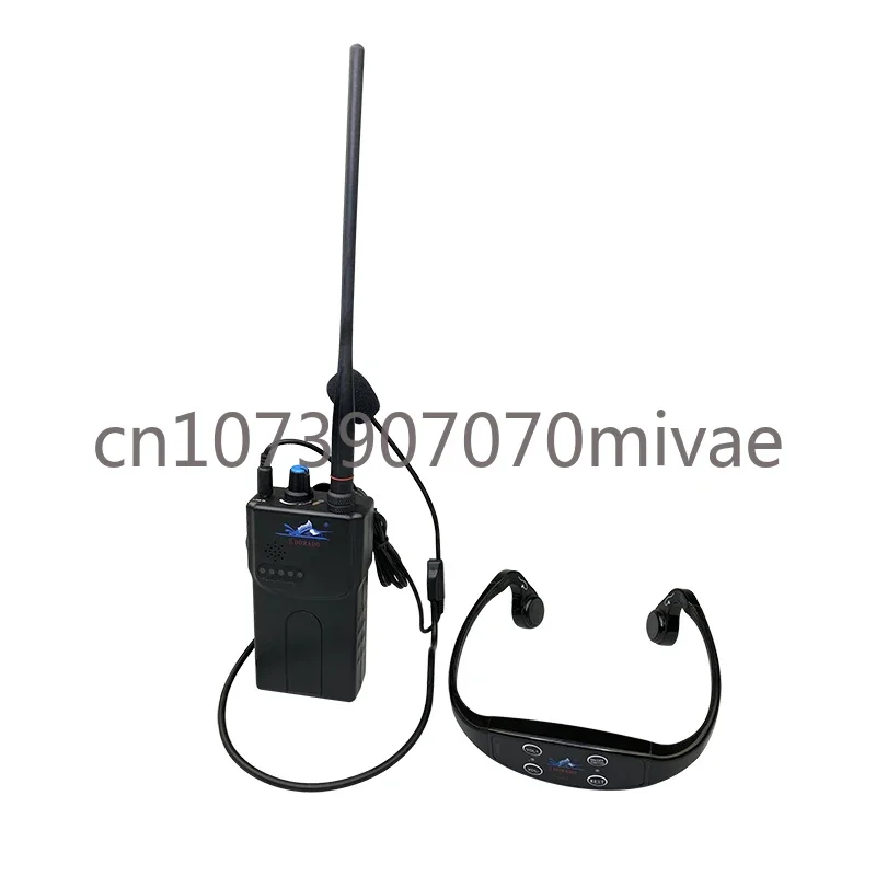 Real Time Swimming Training  H900 FM Transmitter 1 H907 Bone Conduction Earphones Suitable for Coaching Swimmers