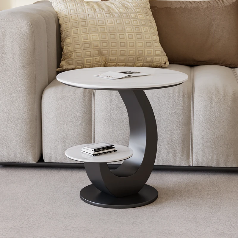 Уникальный журнальный столик в скандинавском стиле, роскошная гостиная, небольшое украшение, эстетический дизайнерский столик, современная мебель для салона Mesas Bajas