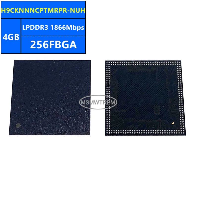 K3QF4F40BM-FGCF H9CKNNNCPTMRPR-NUH H9CKNNNCPTMRPR-NUM SM512M64V01MD4LGN-107BT LPDDR3 4GB 1866Mbps 256FBGA 32Gb Memory Chip IC In