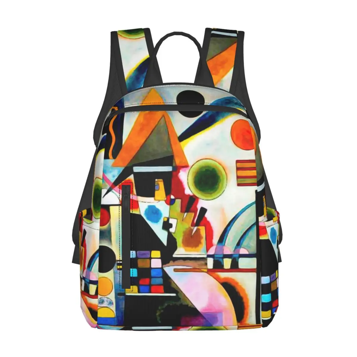 

Kandinsky - Swinging Backpack Large Capacity Children BookBag School Bag Shoulder Bags for Men Women