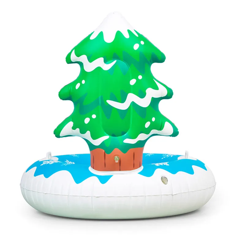 

Winter Sports Inflatable Sleds Snow Tube Ski Toys Outdoor Tree Shape Snow Sled Kids Sleds Snow Tubes