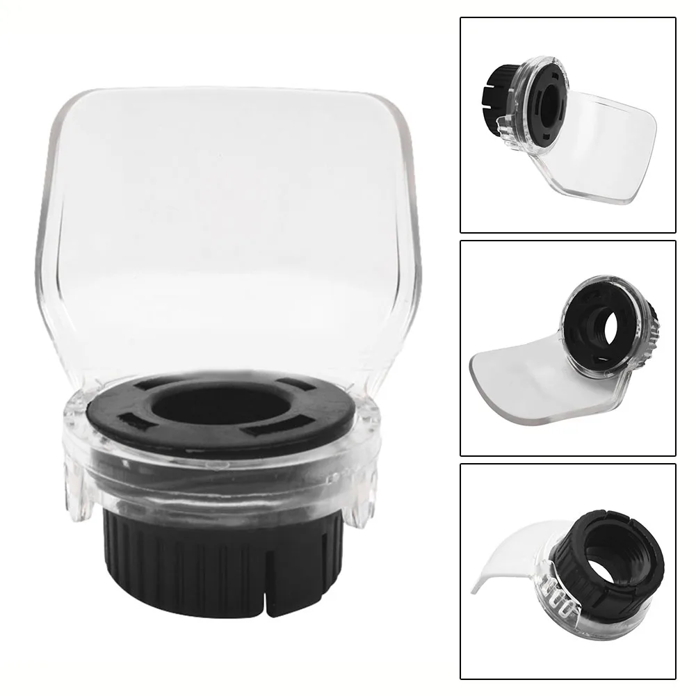 1Pc Cover Case Grinder Shield Rotary Tool Attachment 17.5-19mm Adapter Transparent Protection Shield For Electric Drill Grinder