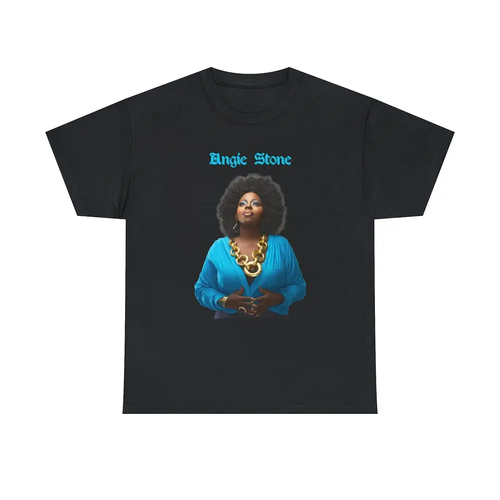 Angie Stone T Shirt Love Language Tour Merch Vintage Aesthetic Concert Festival Wear Best Fan Portrait Artwork New Album