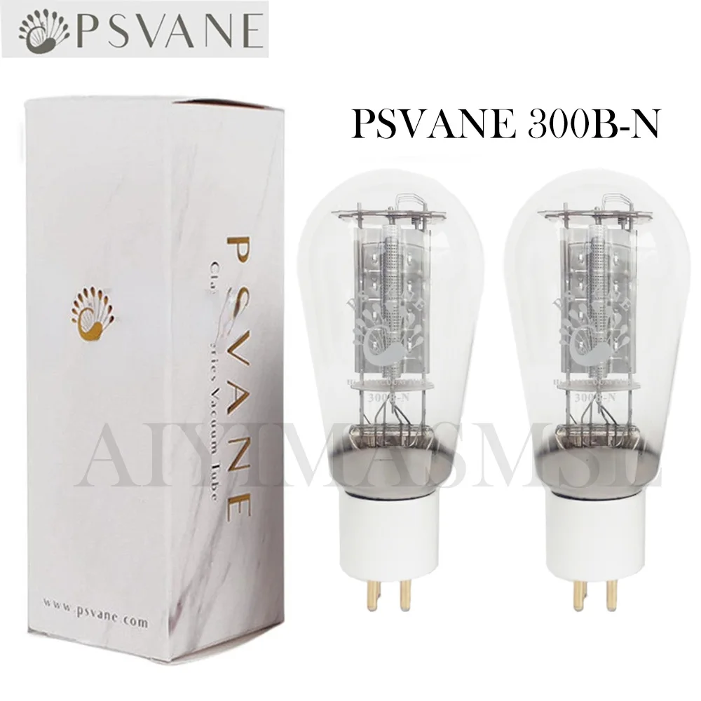 PSVANE 300B-N Vacuum Tube Replaces WE300B E-300B 300B-TII A300B 300B Series Eggplant Screen Gold Feet Audio Valve Matched Quad