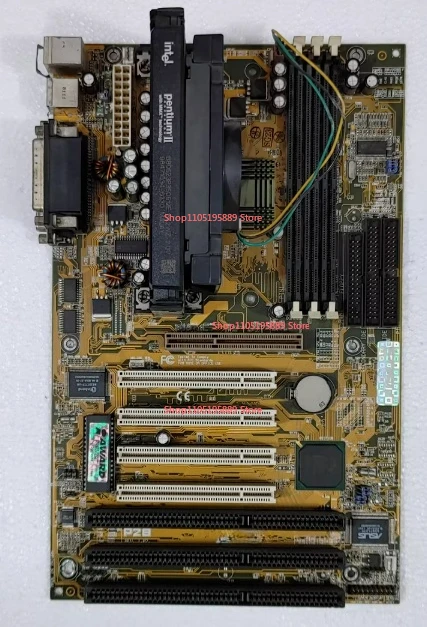 

Для ASUS P2B основная плата SLOT1 Pentium два процессора памяти SD тест