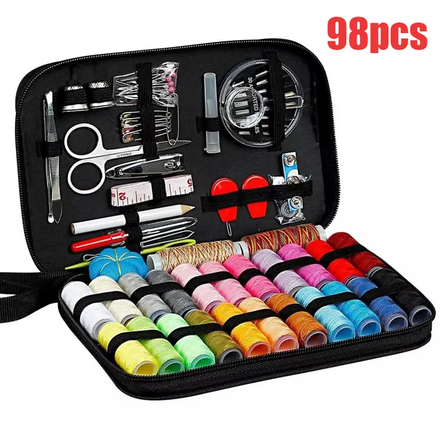 Multi function DIY Sewing Kit Box Set for Quilting Stitching Embroidery
