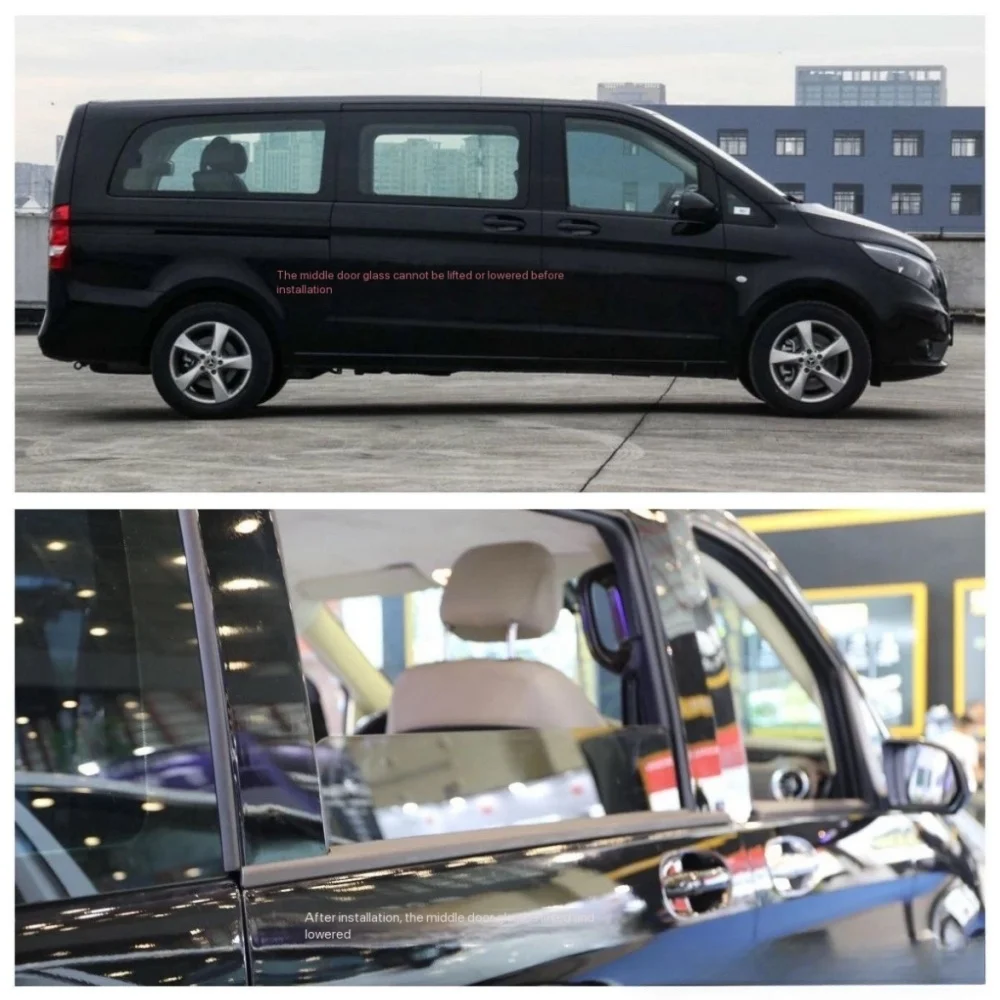 Vans Full-Series Luxury Upgrade Kit with Power Sliding Glass Electric Window Premium Exterior Accessories