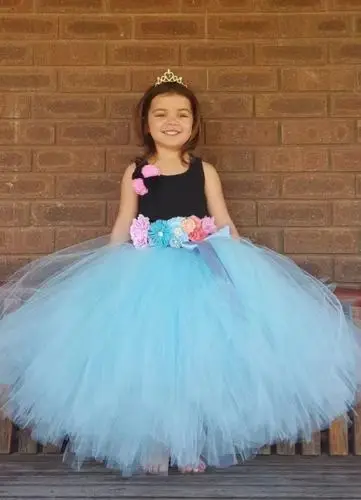 Girls Christmas Carnival Costume Baby Tulle Tutu Dress Children Wedding Holiday Dresses Photo Props for Girls